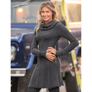 Athleta Dresses - Athleta Cowl neck Cable Knit Dress sz S Athleta Dresses - Athleta Cowl neck Cable Knit Dress sz S